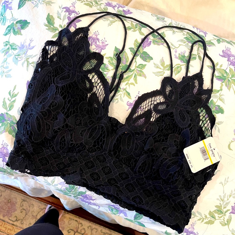 NWT free people lace bralette